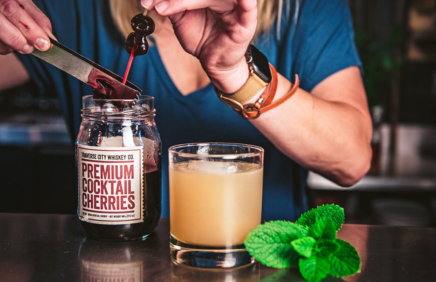 Cocktail cherries